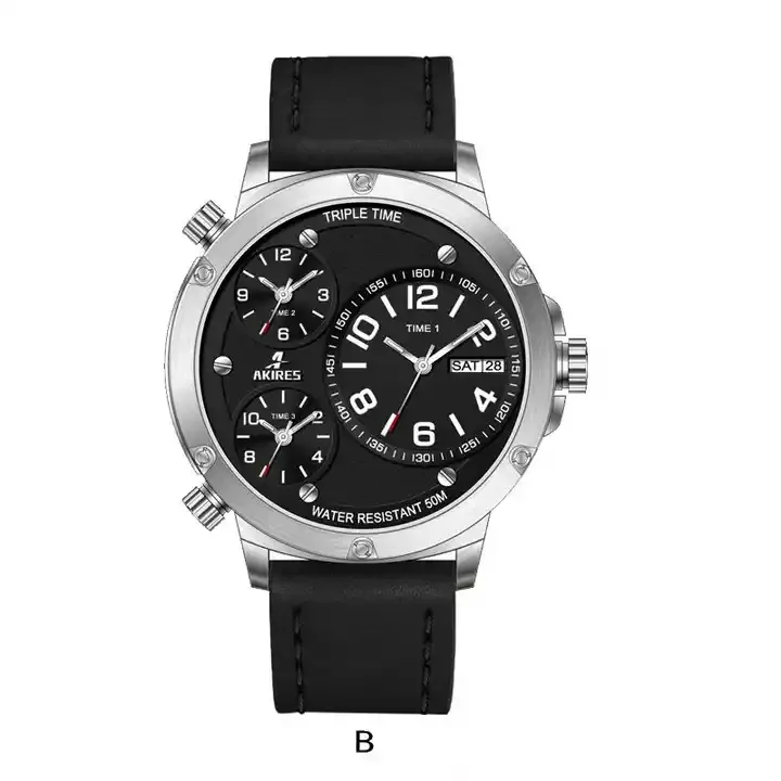 Movt Slim Stone Unique Mans Chronograph Classical Custom Logo Diamond Classical Watch Quartz Man