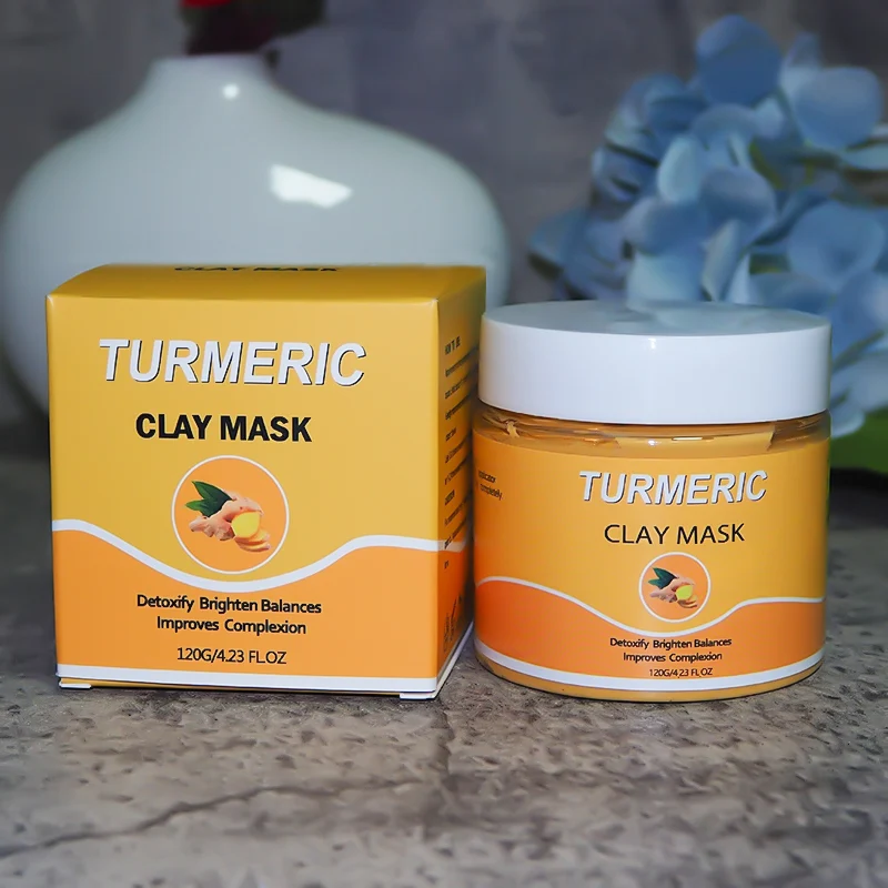 
A large number of customized high-quality turmeric mud care products to improve skin moisture keep clear soft and smooth 