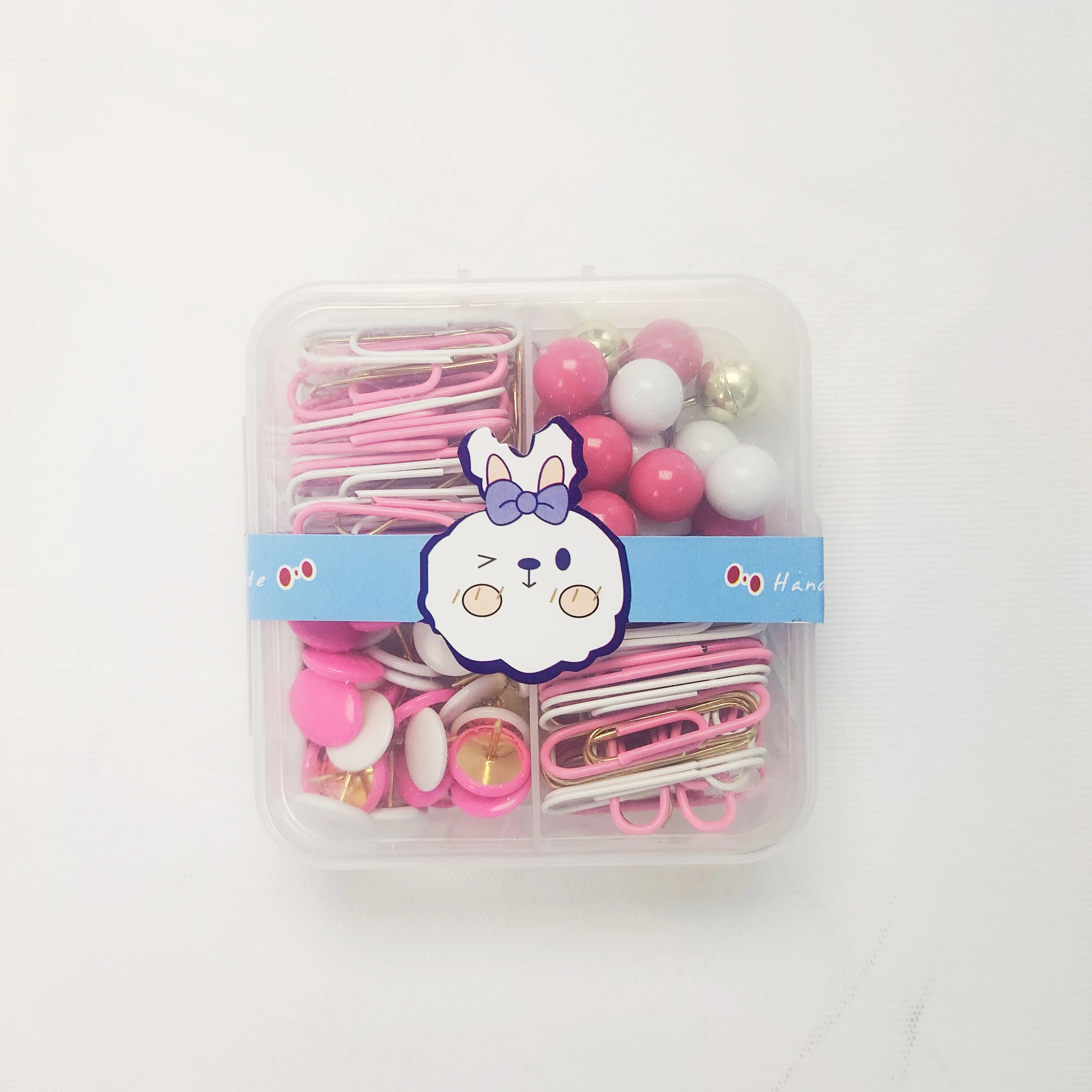 Factory Supply Colorful Paper Clips fancy stationery set for office