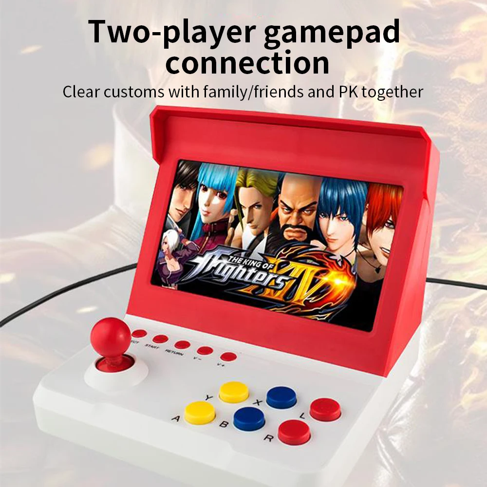 Topleo Video Game Console portable Clear customs with family friends 64GB box video handheld vintage console 500 games