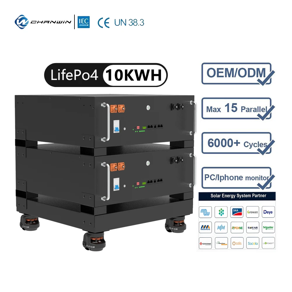 51.2v 48 volt 100ah 300ah 10kw 20kw battery rack mount ups battery 400ah lithium lifepo4 battery 200ah