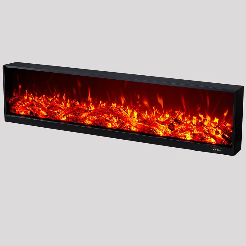 
Custom-made European-style fireplace simulation flame decoration heating embedded electronic fireplace core 