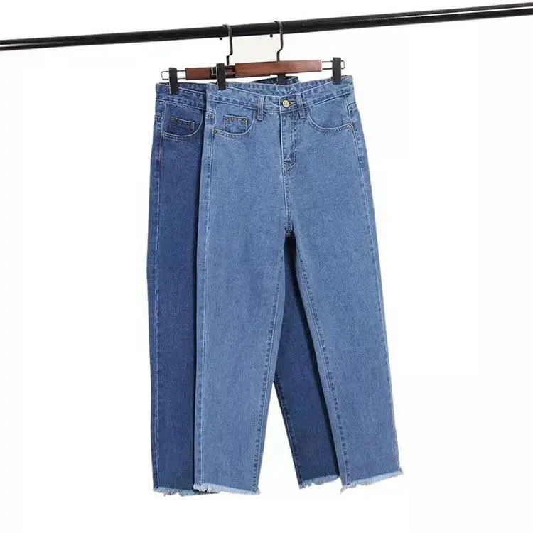 
Skinny Jeans Women Large Size Slim New Trend Ripped Fashion Denim Hole Pencil Pants washable women jeans wholesale jeans 