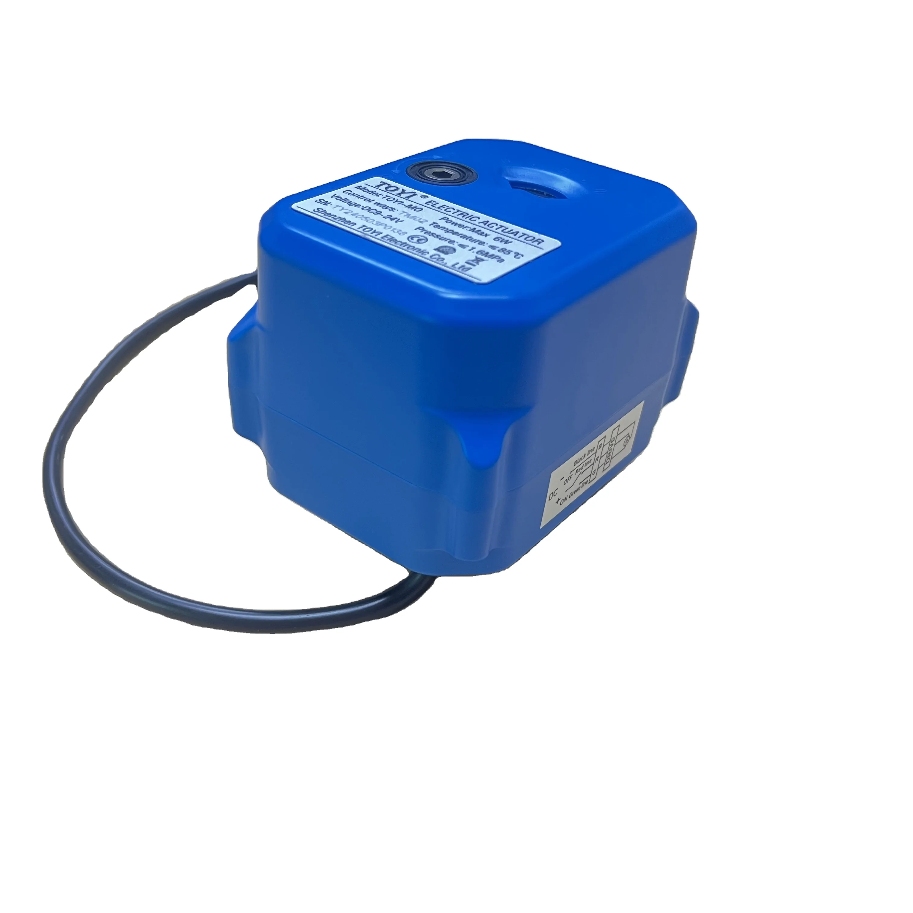 Настраиваемый мини-Электрический привод 10 нм для шарового клапана 9V12V24VDC AC220V Электрический с поддержкой OEM