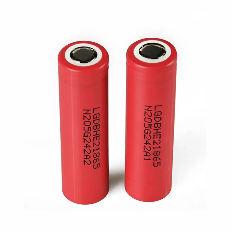 18650 Lithium Battery He2 2500mah 35a 3.7v Li Ion He2 2500mah 30a Li-ion Rechargeable Battery