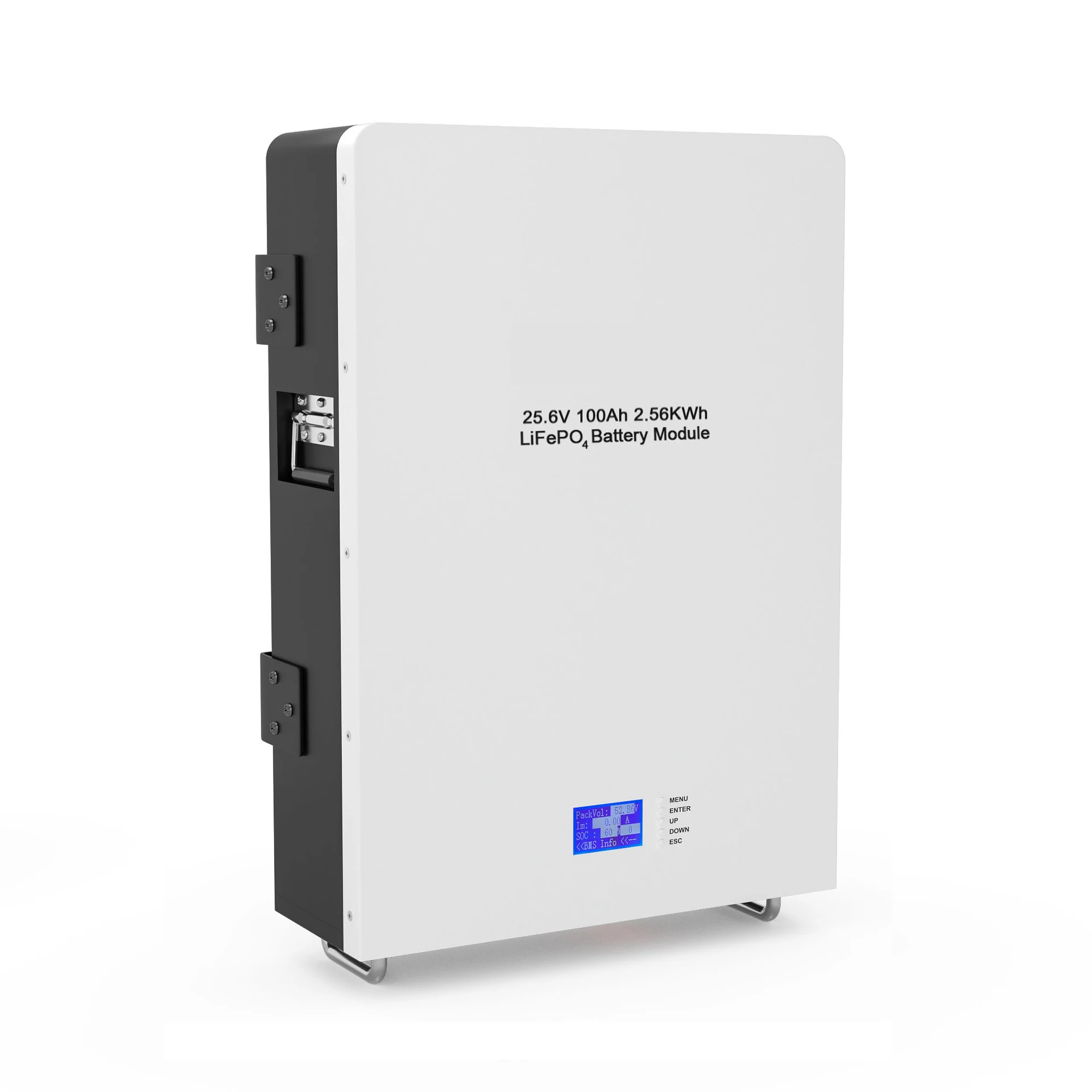 25.6v100ah 2560wh Rechargeable Deep Cycle Lithium-ion Iron Phosphate Battery With Low Self-discharge Rate Of 6000 Times