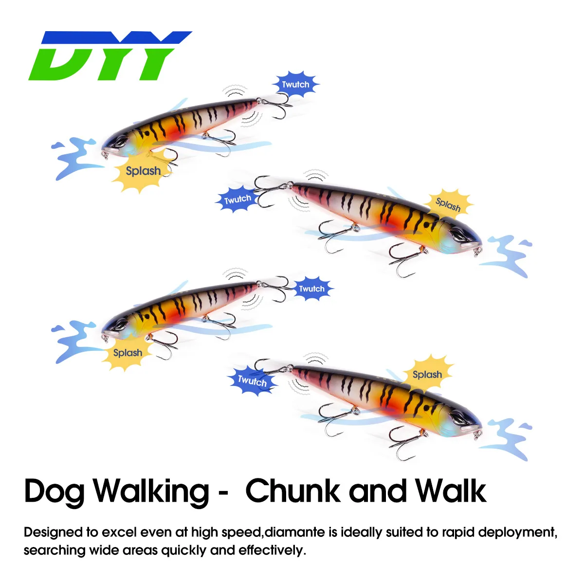 Custom 110mm 21g Freshwater Bass Fishing Stickbait Top Water Pencil Floating lure