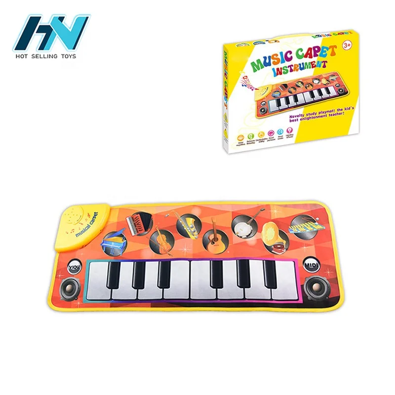 
Kids early educational musical toy electronic piano blanket music dance play mats 
