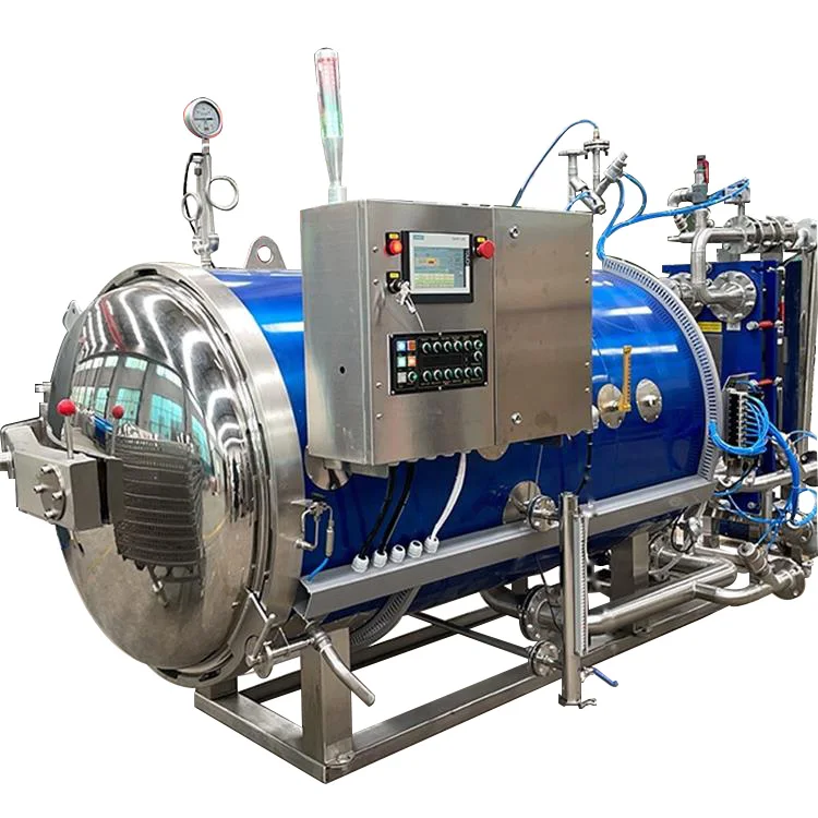 High quality lab retort juice pasteurizer small machine pilot plant retort autoclave