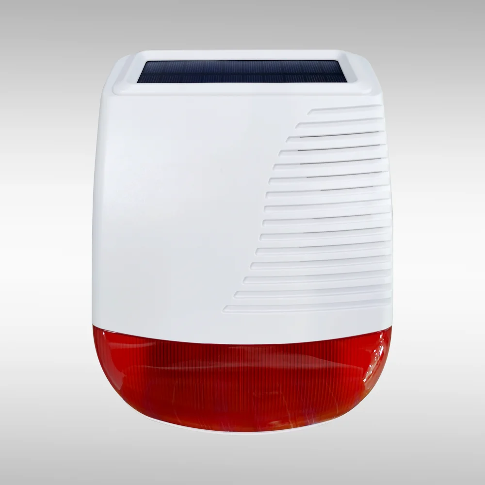 Loud Industrial Solar Alarm Siren High Quality Electronic Waterproof Outdoor Solar Siren