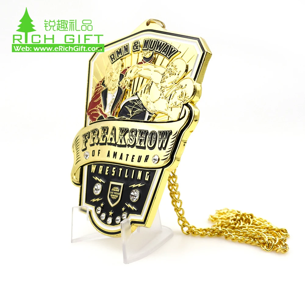 OEM Sport Custom Laser Cut Big Brass Material Reward Award Medals Insert for the Medal