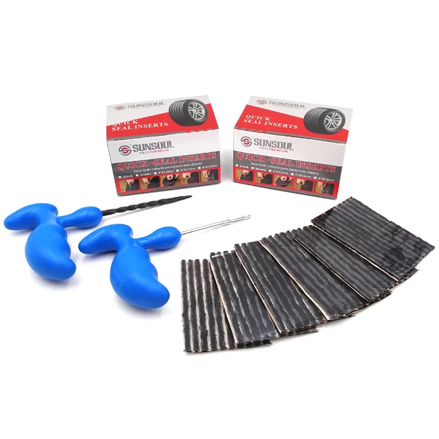 6*100mm Quick Insert Soft Tyre Radial Vulcanized Puncture Hot Tire Seal String products of vulcanized tires