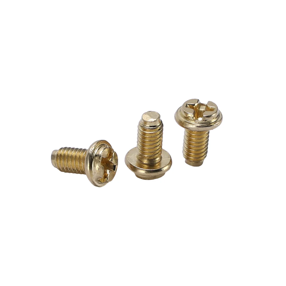 Manufacturer Custom Golden Micro Pan Head Socket Screw Set M3 Stainless Steel Self Tapping Screw