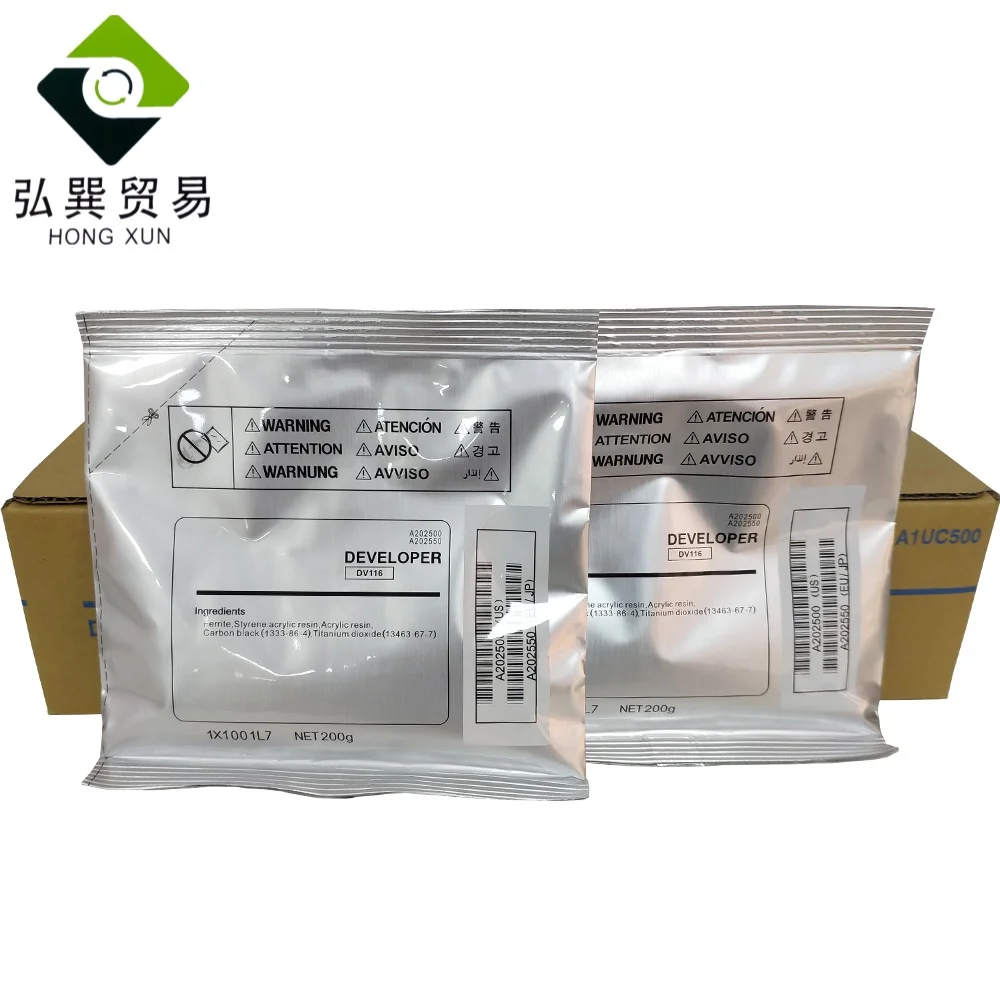 Best Selling for Konica Minolta Bizhub 164 Developer 184/7718/6180/185/195/235/237/7732/7719 /DV116 with Better Quality Original