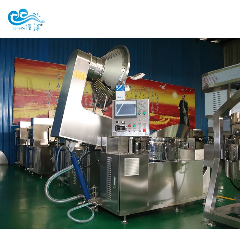  Большая емкость коммерческий газ попкорн машины для производства промышленности литий-ионный обрабатывающее оборудование с поставщиком линия
