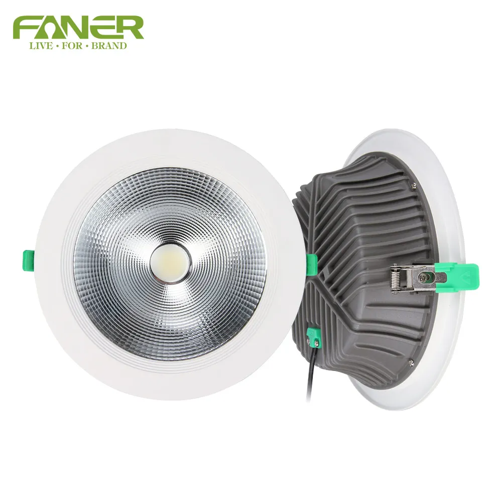 
FANER Surface Mounted or Recessed led high power lamp down light ceiling lighting trimless new design 