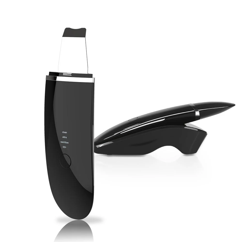 Drop Shipping Amazon Beauty Personal Care Ion Skin Scrubber Machine Beauty Gadgets Face Spatula Ultrasonic Skin Scrubber