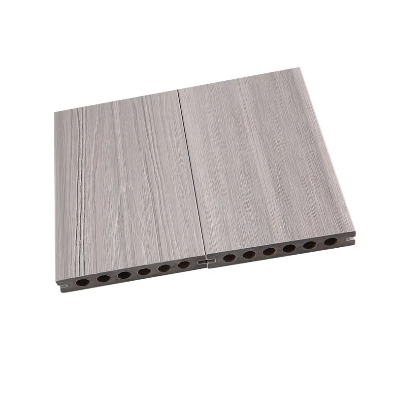 
Good Quality Wood Grain Wood Composite Outdoor Decking WPC Flooring 