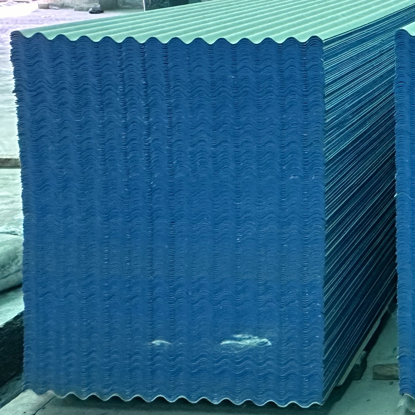 KUNDA 2024 Africa Local Factories Coast Roofing Cement Fiber Tiles 4*1050*2400 Local Factory Ivory Coast Stock On Sale now