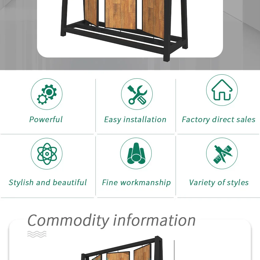 rotating large page turning stone display stand,wood floor sample display rack parquet display