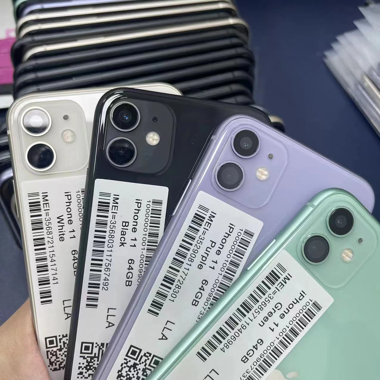 Wholesale A Grade Phone Unlocked  Mobile For Iphone 11 11Pro 11Promax 64G 128G 256G mobile phone