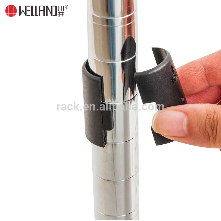 Basic 5 Tiers Heavy Duty NSF Chrome Metal Storage Wire Shelf Liner  48 x 18 x 72 Inch Rack