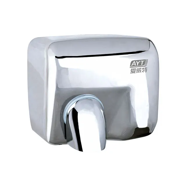 Мощная 2300 Вт настенная автоматическая сушилка для рук из нержавеющей стали