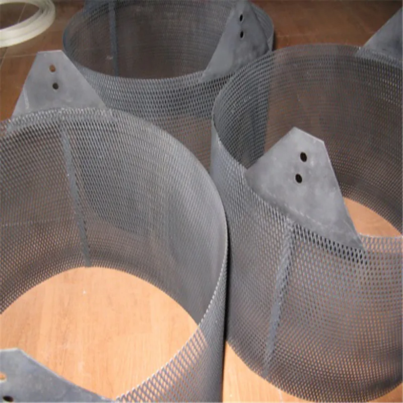 Titanium mesh basket