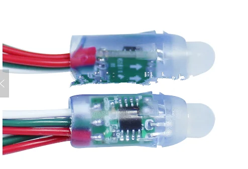 9 мм епистар чипы ПВХ F3/F5/F8 из линаня DC 5V/12V led пиксель