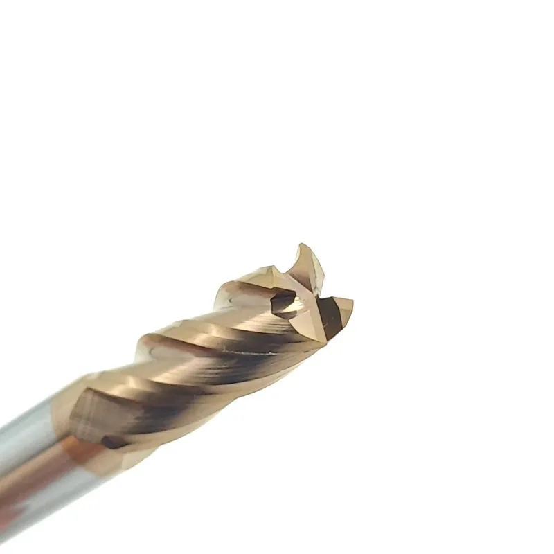 Factory supply CNC milling cutter 4 slot end mill HRC55 CNC machine tool milling cutter