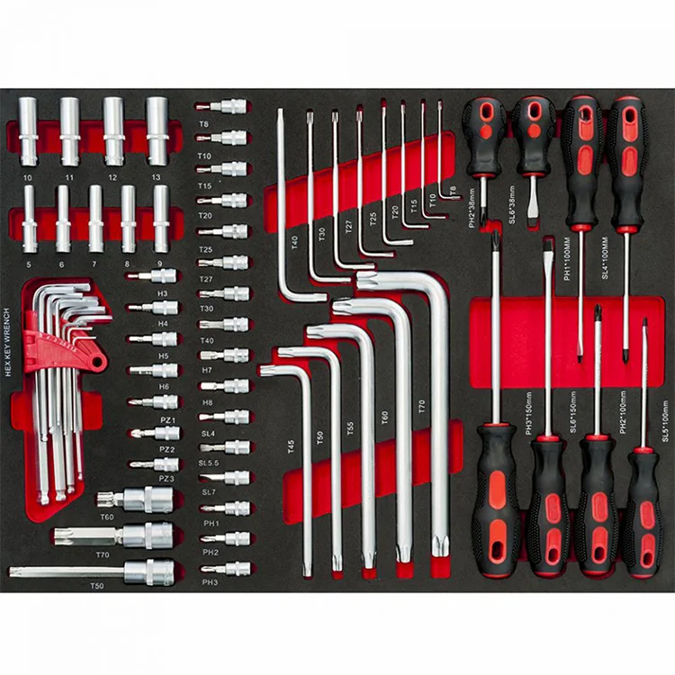 217 Tools 7 Drawers Tool Cabinet Car Tool Trolley