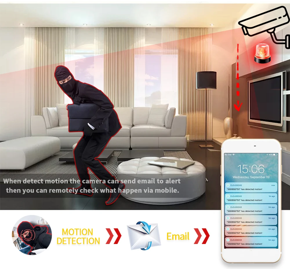 Wireless Security Camera System H.265+ 8 Channel WiFi IP CCTV NVR for 24/7 Recording and 8 x 1080P WiFi IP Camera Outdoor CC502