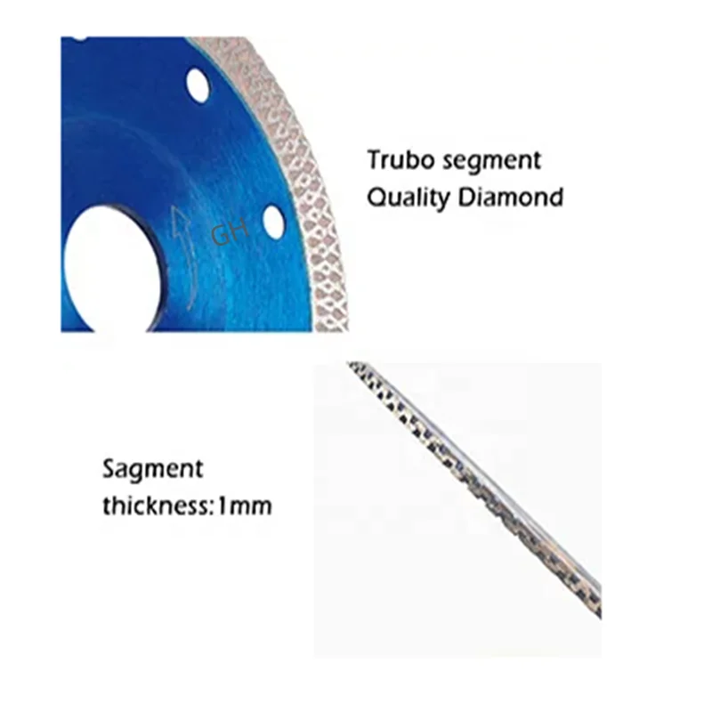 105 115 125mm Ceramic Tile Diamond Cutting Disc Blades Granite Marble Stone Diamond Saw Blade