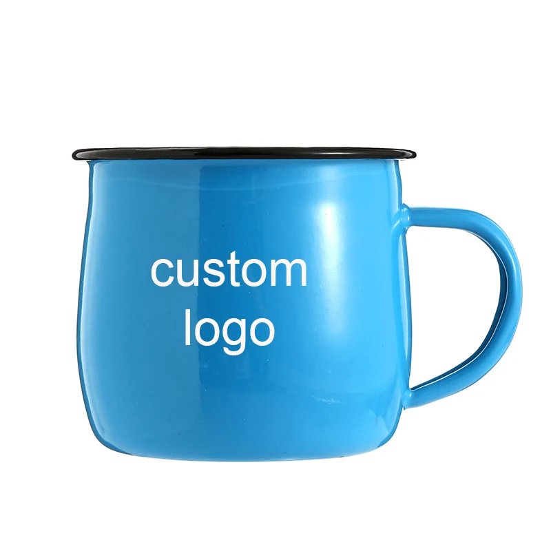 custom enamel sublimation glass cup coffee christmas travel tazas porcelain ceramic cups mug taza de esmalte 360ml 350ml 12oz 16