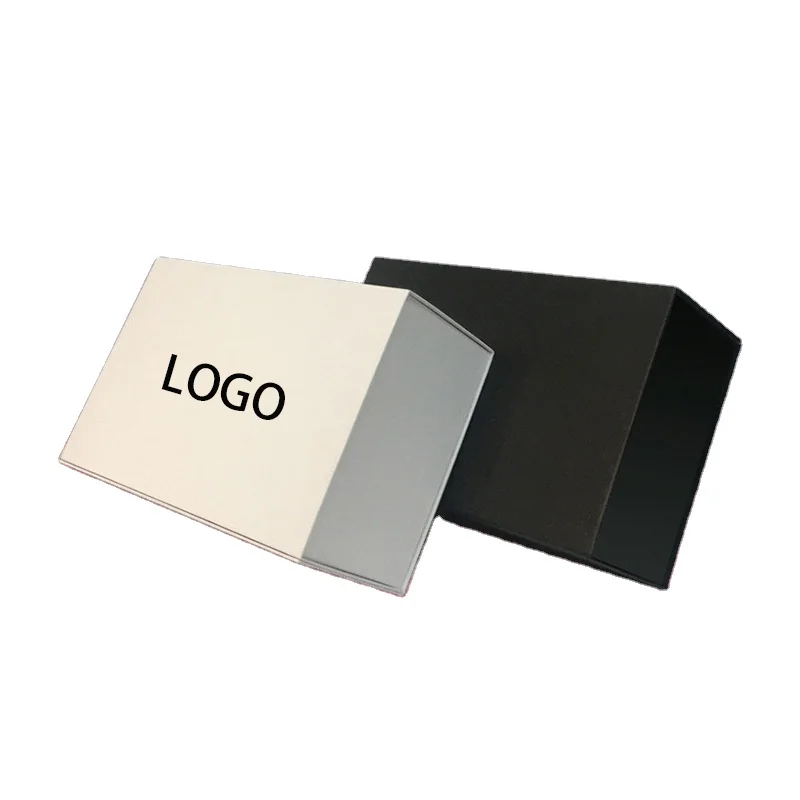 Wholesale Custom Logo Printed Folding Shoe Box Reusable Corrugated White Black Paper Shoe Box