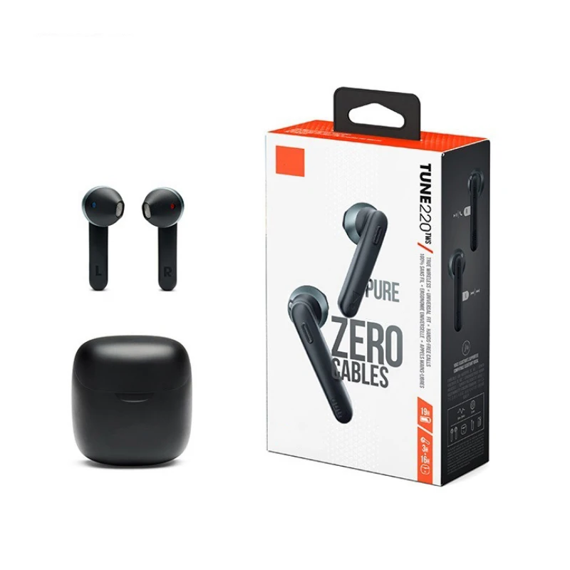 Original 1:1 For JBL Tune 220 Earbuds Sport Earphone BT V5.0 Wireless Earphone Headphone TWS For Jbl