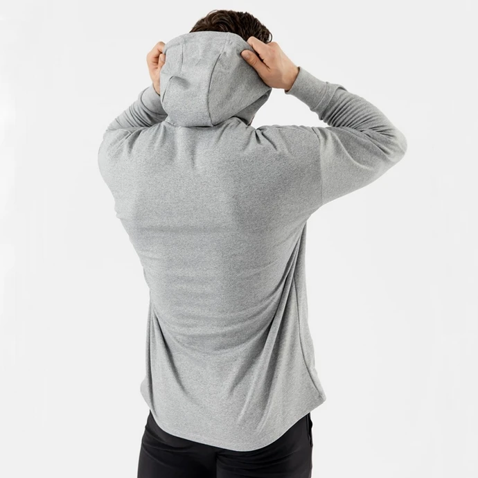 Wholesale Street style hip hop clothing black bulk oversized hoodies for men