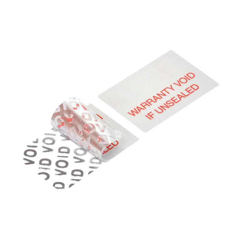 Hot Sale Anti Hologram QR Code Sticker Security Hologram Label Security Tamper VOID Labels Sticker