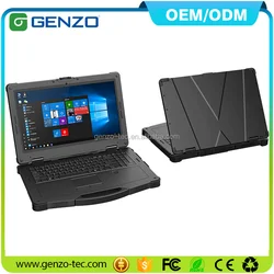 15.6 inch 700NITS 8 GB/16GB RAM Fully Rugged Laptop Notebooks Computer with Fingerprint and Industrial laptops RS232 DB95 USB3.0