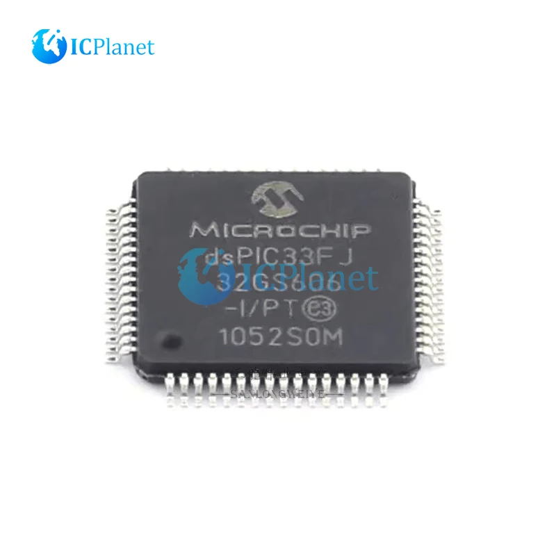 ICPlanet Same day delivery DSPIC33FJ32GS606-I/PT TQFP64 dsPIC 40 MIPs DSPIC33FJ32GS606-I/PT