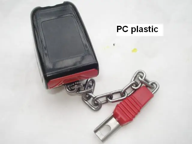 MOQ 100 PCS L107 Europe supermarket shopping trolley plastic cart coin locker