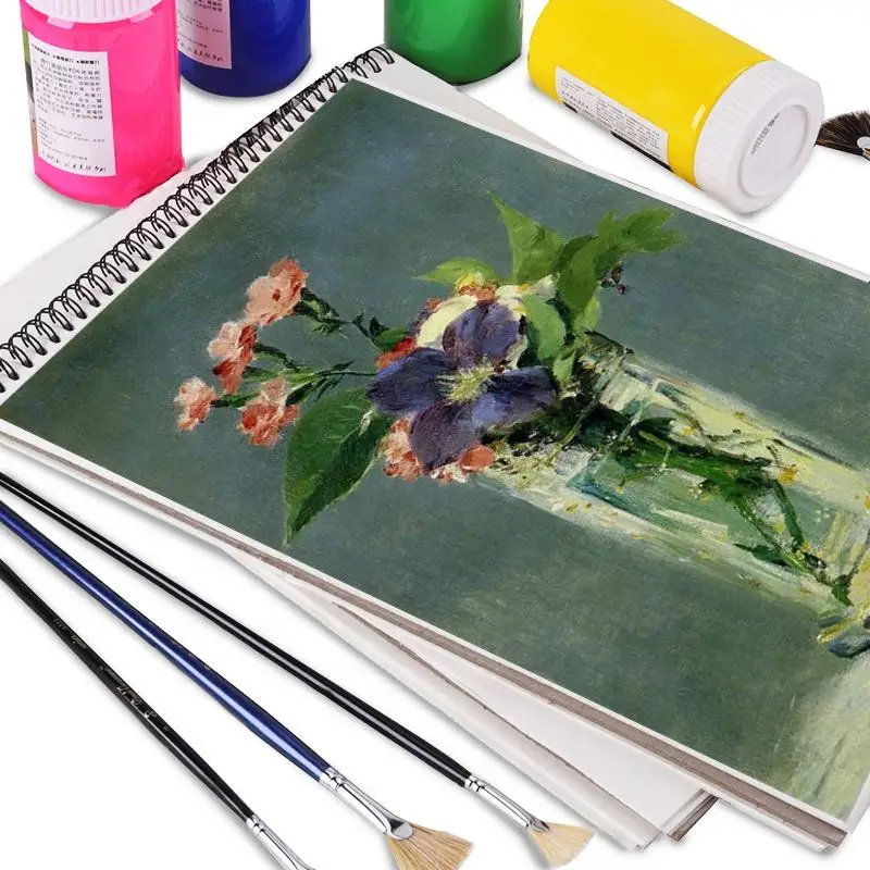 Custom Logo Acrylic Brush Set Long Wood Handle Bristle Hair Artist Oil Paint Brushes