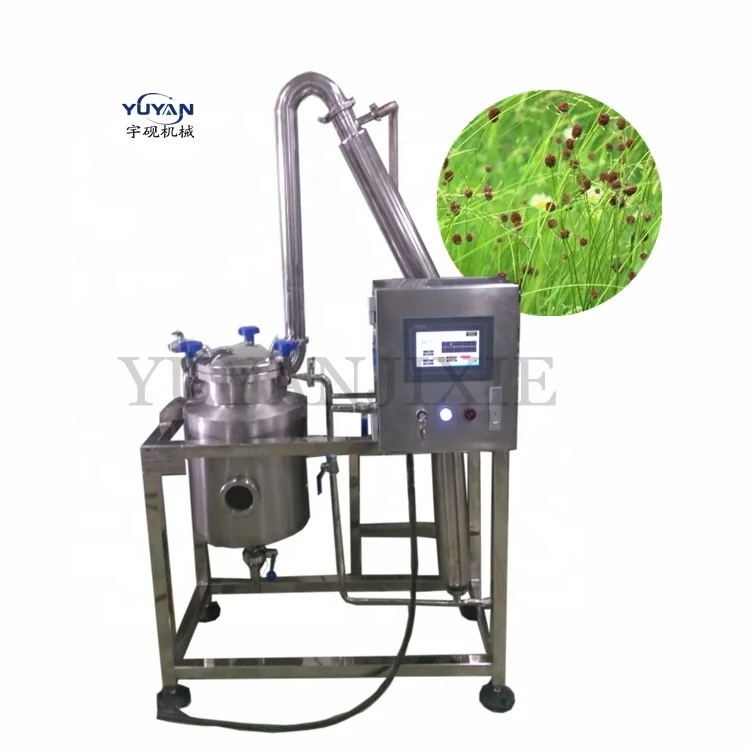 800L Rock Rose/chamomile/Neroli/Frankincense/lemongrass/round cardamom/violet/ Grapefruit essential oil extraction machine