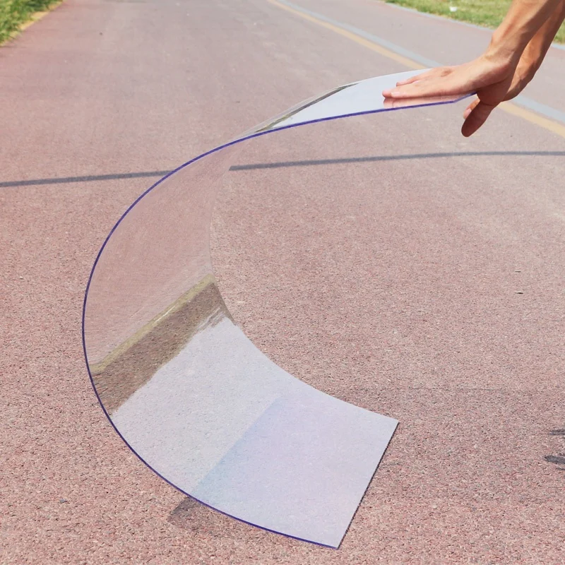 5mm 6mm Clear Greenhouse Roof Flat Polycarbonate Sheet Plastic Noise Barrier Solid Policarbonato Canopy Car Cover