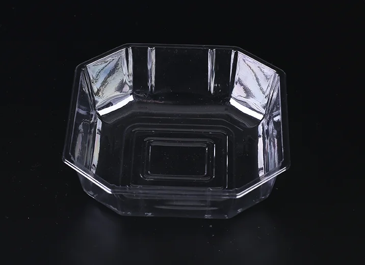 customer logo disposable transparent star anise fruit box plastic tray clear plastic trays