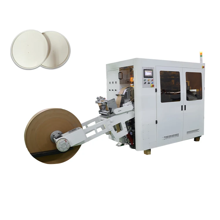 Automatic PE Coated Paper Soup Bowl Paper Lid Making Machine