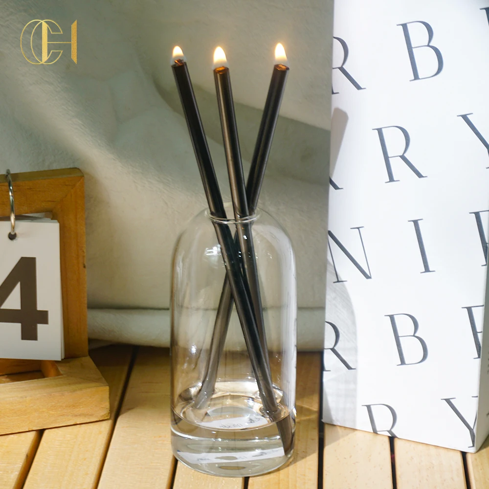 Wholesale Metal Candle Fiberglass Wicks Clean Burning Oil  Everlasting Dating Candle