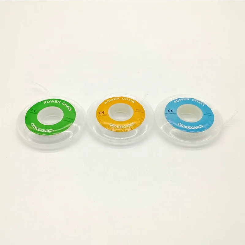 Dental Elastic Materials Orthodontic High Quality  Power Chain