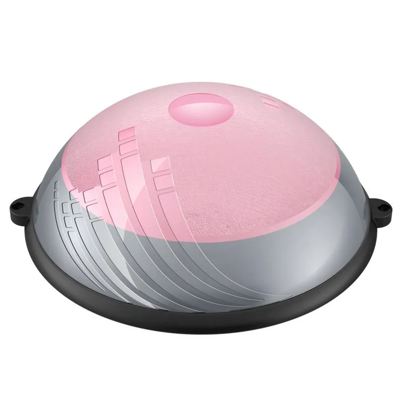Wholesale Fitness Balance Half massage Gym Ball with Tension Band Bosuing Ball