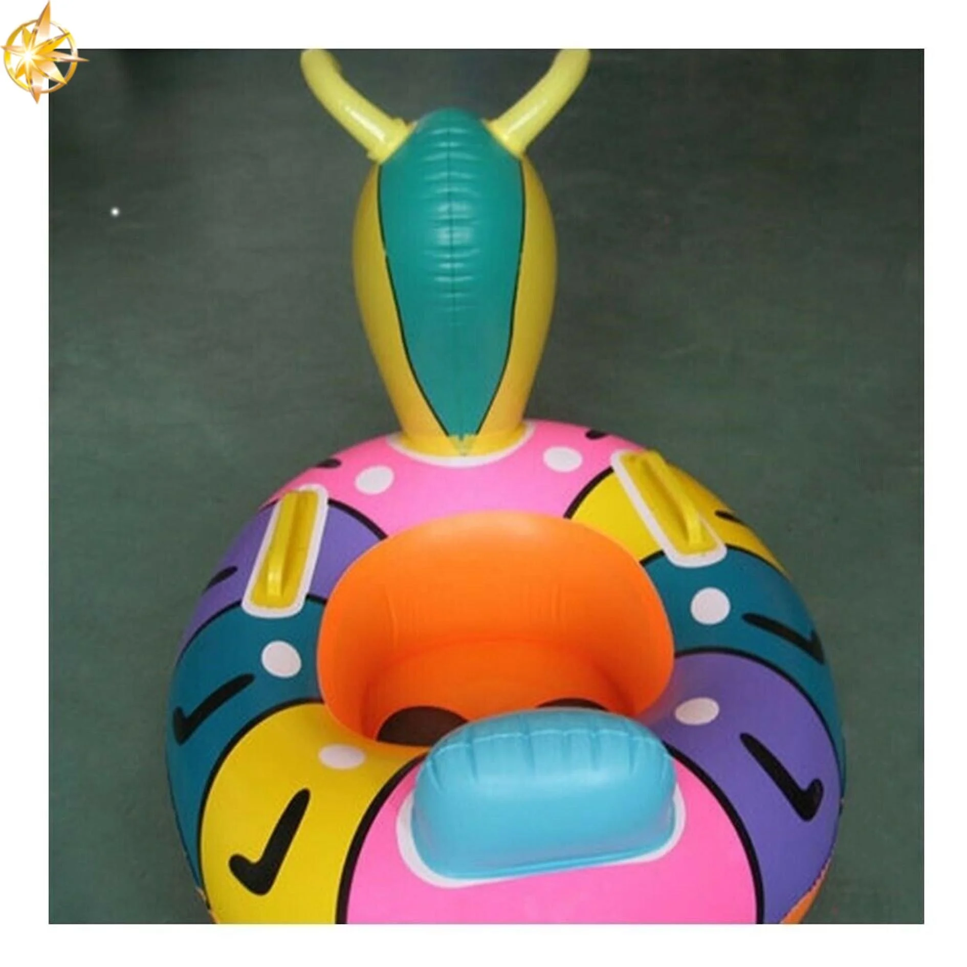 Customized inflatable Ant Inflatable Baby Children Water Taxis Swim Ring Toy Cartoon Animal